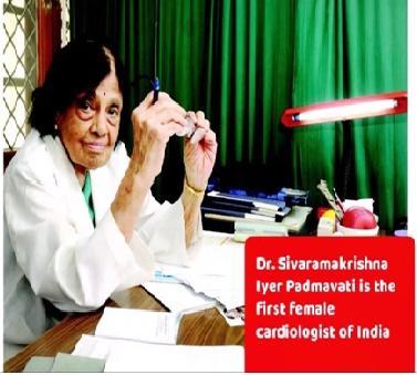 Biomass use and Corpulmonale among non smoking women Padmavati, an elected fellow of the National Academy of Medical Sciences First woman cardiologist in India in 1954 and established the first