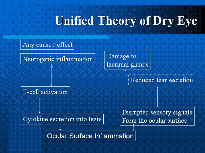 Overview & pathophysiology of Dry Eye and the use of cyclosporine eye drops in dry eye... This Allergan sponsored session was held on July 24, 2005, Hotel Satya Ashoka, Jabalpur.