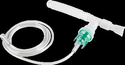 14 Aerosol Therapy Nebulisers UP-DRAFT II NEBULISER The compact, high output UP-DRAFT II produces a concentrated mist at flow rates of 5-9 LPM.