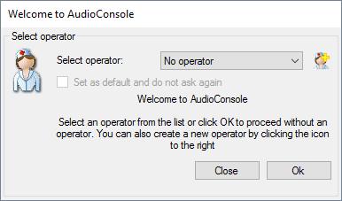 Supported operating systems Microsoft Windows 7 Microsoft Windows 10 3.2 Installing AudioConsole Start the AudioConsole setup wizard by double-clicking the file setup.exe.