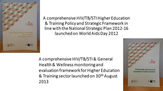 Higher Education & Training Strategy is aligned to the National Strategic Plan; MDGs; NDP & White paper of