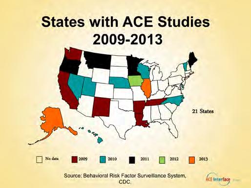 We can recover from the traumas we have experienced The Adverse Childhood Experiences Study (ACES)!