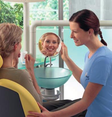 optimum support for all aspects of preventive care Examination and counselling Professional cleaning Polishing Fluoridation Follow-up checks All-in-one concept the benefits in brief: Treatment and