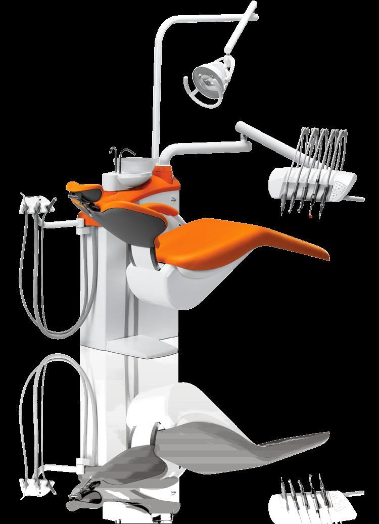 20 / 21 DA 170 / DA 130 DIPLOMAT ADEPT / DIPLOMAT ADEPT Color Options The selected components of a dental unit (spitoon bowl, upholstery, etc.
