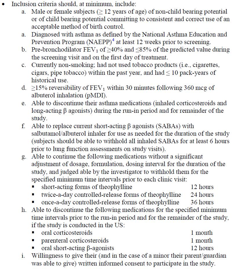 US FDA Draft Guidance on Fluticasone Propionate; Salmeterol Xinafoate AND Third level cont.