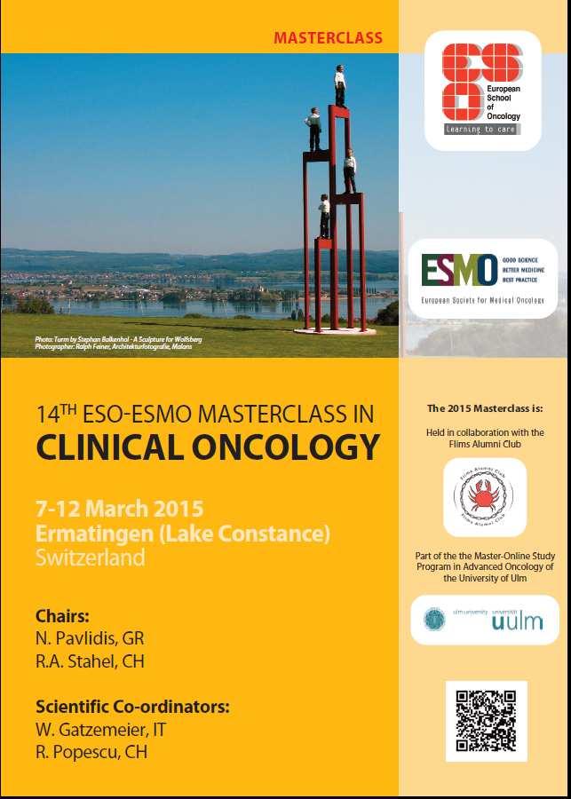 The European School of Oncology (ESO) is an independent organisation.