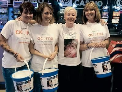 Bucket collection Arrange a bucket collection with your friends at your local supermarket or community event. Acorns events Check out our events calendar to see what activities we ve got going on.
