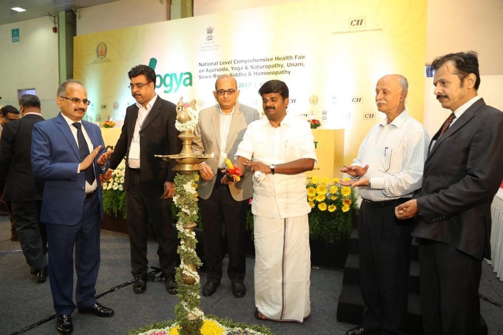 Inaugural Session Dr C Vijaya Baskar, Hon ble Minister for Health and Family Welfare, Government of Tamil Nadu in presence of Mr Mohan Pyare, IAS, Additional Chief Secretary and Commissioner,