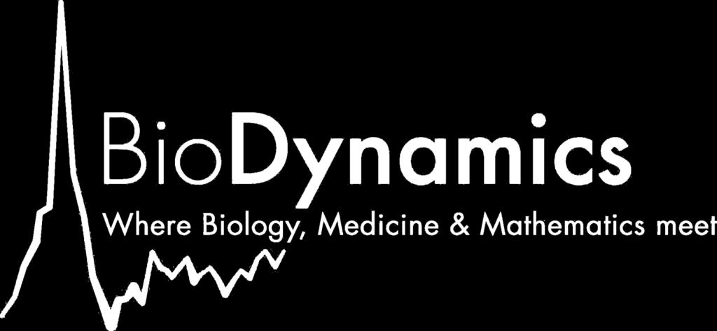 12th & 13th April 2018 Royal College of Physicians, London Biodynamics 2018 Organising