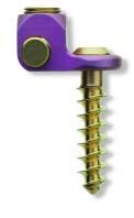 955] (purple) Permits screw insertion perpendicular to the rod. Neutral Titanium Screws 3.5 mm Cancellous Bone Screws Fully threaded, [403.508 403.