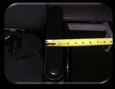 SSRP Value: 90 degrees Fig. 3.2: Seat to back support angle Fig. 3.5: Seat to lower leg support angle, no calf pad Fig.