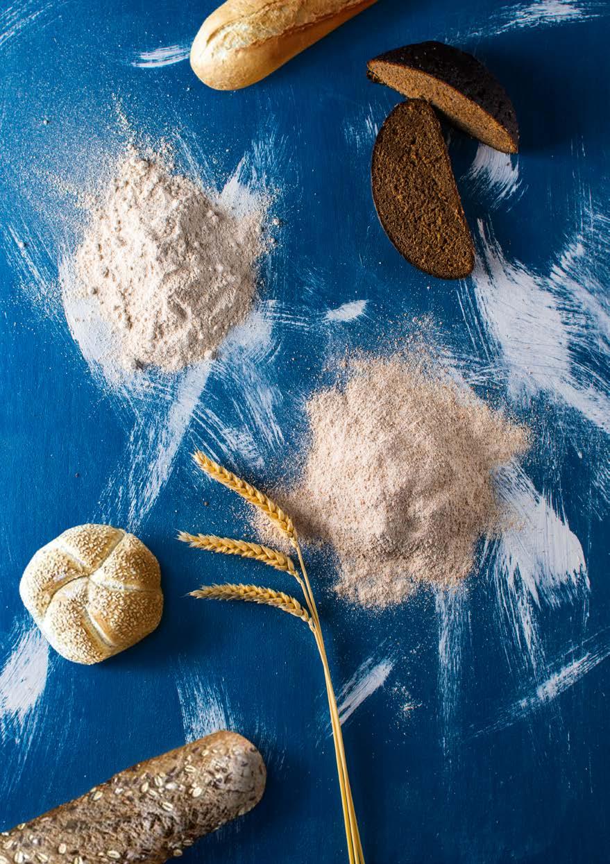 Whole Grain Flour Rye Flour Wheat Flour Customers have the ability to grind grain preferred quality. The production process is carried out in accordance with the requirements of HACCAP and ISO 9001.