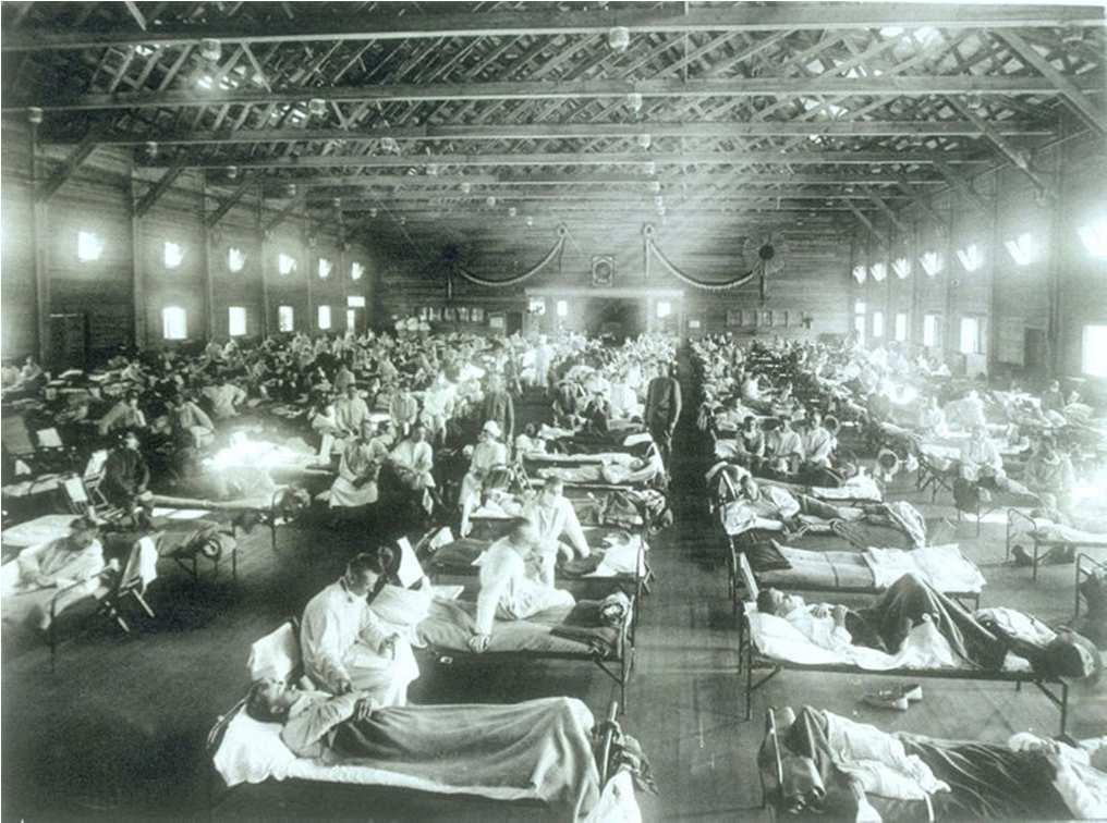 Influenza 1917 PANDEMIC Acute respiratory tract infection