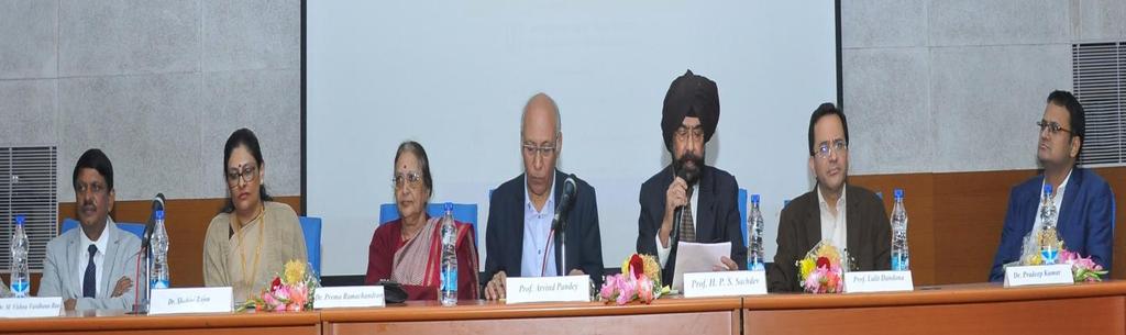 ICMR, New Delhi in his presentation highlighted the importance of big data analytics for healthcare policy. Dr. Shobini Rajan and Dr.