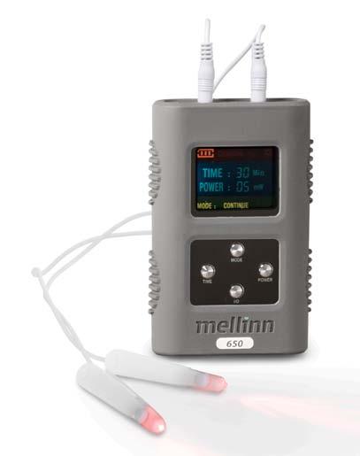 ABOUT THE MELLINN650 DEVICE The deserves the increasing attention it is getting Until recently, complete prevention or cure of oral mucositis was considered almost impossible.