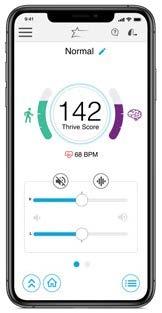 Temp Any adjustment to a memory that was set by the hearing professional in Inspire X will automatically save as Temp. Tap to name and save in the custom memories list for future use.