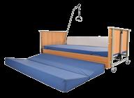 aks D4 low entry The low entry bed for the prevention of falls Due to illnesses such as dementia or Alzheimer s, more and more people require protection and security from falling out of bed.