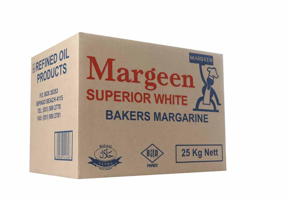 All purpose margarine IDEAL FOR: CAKES BISCUITS WHITE Description: A specialized high quality white baking margarine with excellent bake through butter flavours.