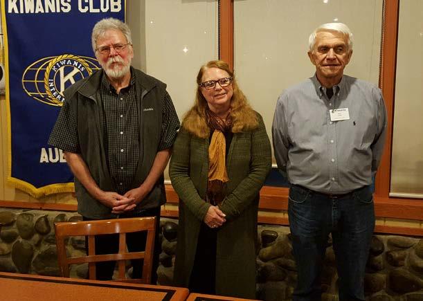 Kiwanis January 11 th Meeting Speakers and Authors of Early Auburn April McDonald & John Knox Admin Fund Raiser We will have an admin fundraiser on Wednesday, January 18 at 6:00 p.m. at the home of Pam and Dave Irwin.