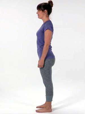 3. Standing Gluteal Contractions Do 3 sets. Each set consisting of 20 repetitions. 1. Stand with your feet pointed straight and hip width apart. 2. Squeeze and release your buttocks muscles.
