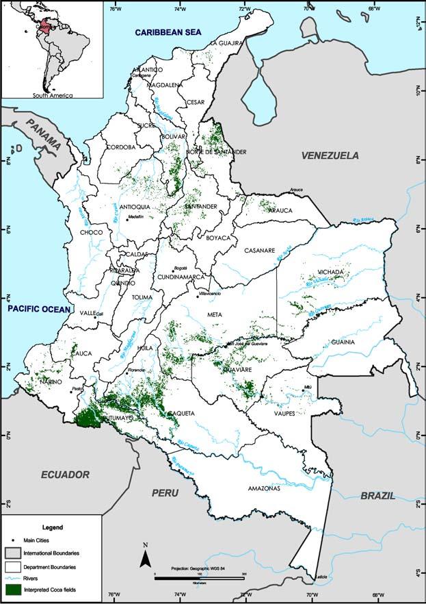 Colombia: Regional trends 1999-2003 2002 2000 2001 2003 1999 Norte de Santander -