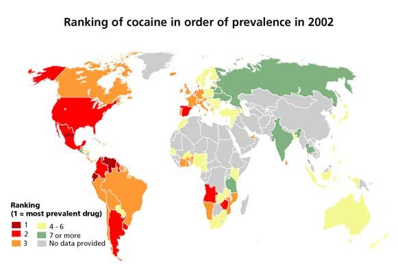 Cocaine: EU-15: