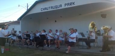 need to set up your space on the grass in Chautauqua Park.