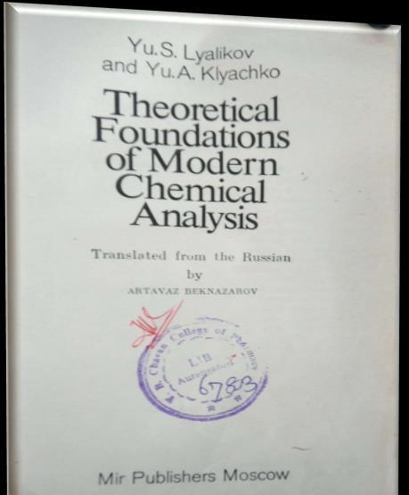 Theoretical Foundations of