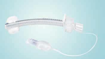 Priflex TRACHEOSTOMY TUBES 56 Product features Extra-long spiral-reinforced tracheostomy tube with 15 mm connector, low-pressure cuff and individually adjustable neck flange Not performed, thus