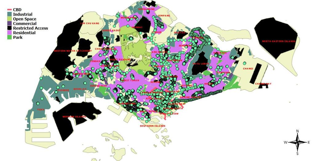 Results Land use a Basemap was obtained from www.