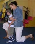 yourself, to avoid bending or twisting your back while you are assisting with activities.