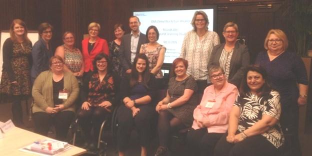 took part in the Dementia Action Alliance (DAA) Dementia and Learning Disabilities roundtable which focussed on improving dementia care for people in