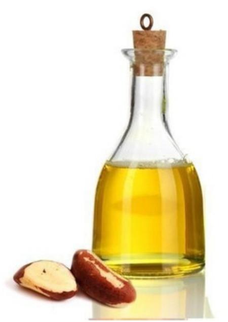 OILS * Brazil nut oil - Bertholletia excelsa. Brazil nut oil is considered as a potent lubricant and emollient, thereby preventing premature aging of the skin.