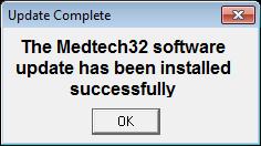 Installation Prerequisites Checklist 1. 2. Check the current Medtech32 installed version [Help About Medtech32] before attempting this upgrade.
