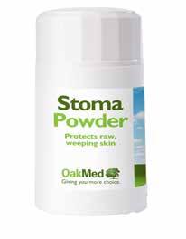 Stoma Powder Helps form a protective barrier for excoriated or weeping skin around stomas or fistulas, and comes in a