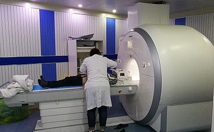 resonance imaging) Uses very strong magnetic fields to