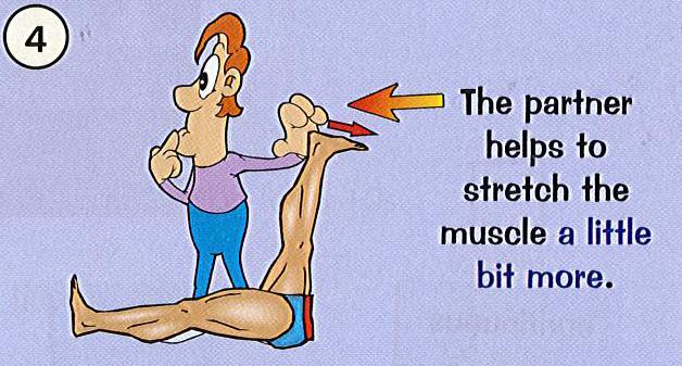 to help you do his type of stretching.
