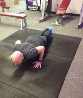 Finishers 5-8 Explosive Pushups Start in the top of a pushup position Lower your body while