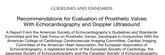 Echocardiographic Evaluation of Mitral Valve