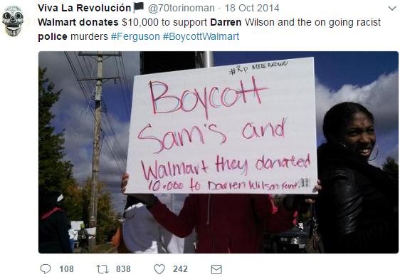 Tweet Structure Root tweet bottom-up tree x 1 : #Walmart donates $10,000 to #DarrenWilson fund to continue police racial profiling x 2 : 1:30 Idc if they killed a mf foreal.