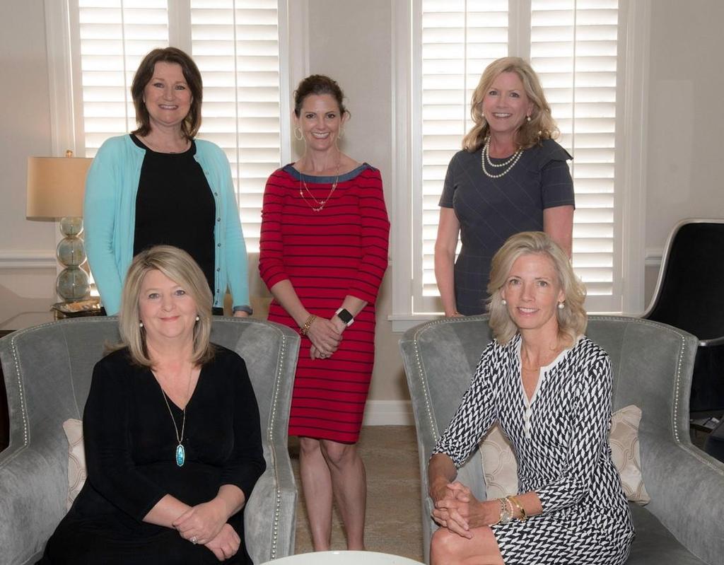 Seated: Kimberly Esposito and Mary Ring Standing: Margy Hofmeister-Ronning, Jennifer Caldwell and Mary Pat Williams Kimberly Esposito Kimberly grew up in Palm Beach Gardens, Florida, and attended