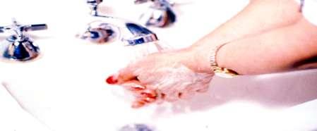 WORK PRACTICE CONTROLS Wash hands after removing gloves and as soon as possible after exposure occurs.