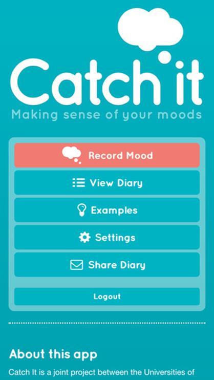 Catch it : Thought record App