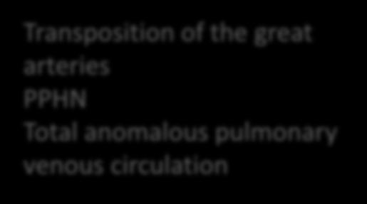 Total anomalous pulmonary venous circulation
