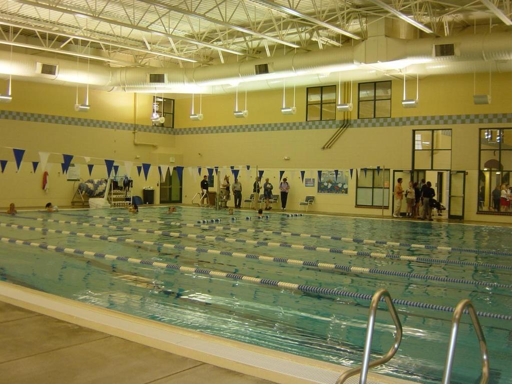Lap Pool Learn to Swim Parent Tot Classes Aqua Aerobics Open Recreation Lap Swim Water Volleyball Water