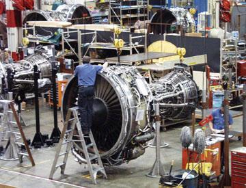 Jet Engine Inspection Aircraft engines are