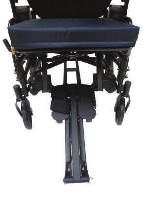 INSTRUCTIONS FOR USE A. GETTING STARTED 1. Ensure that the Exercise Wheelchair (WC) brakes are securely engaged. 2.
