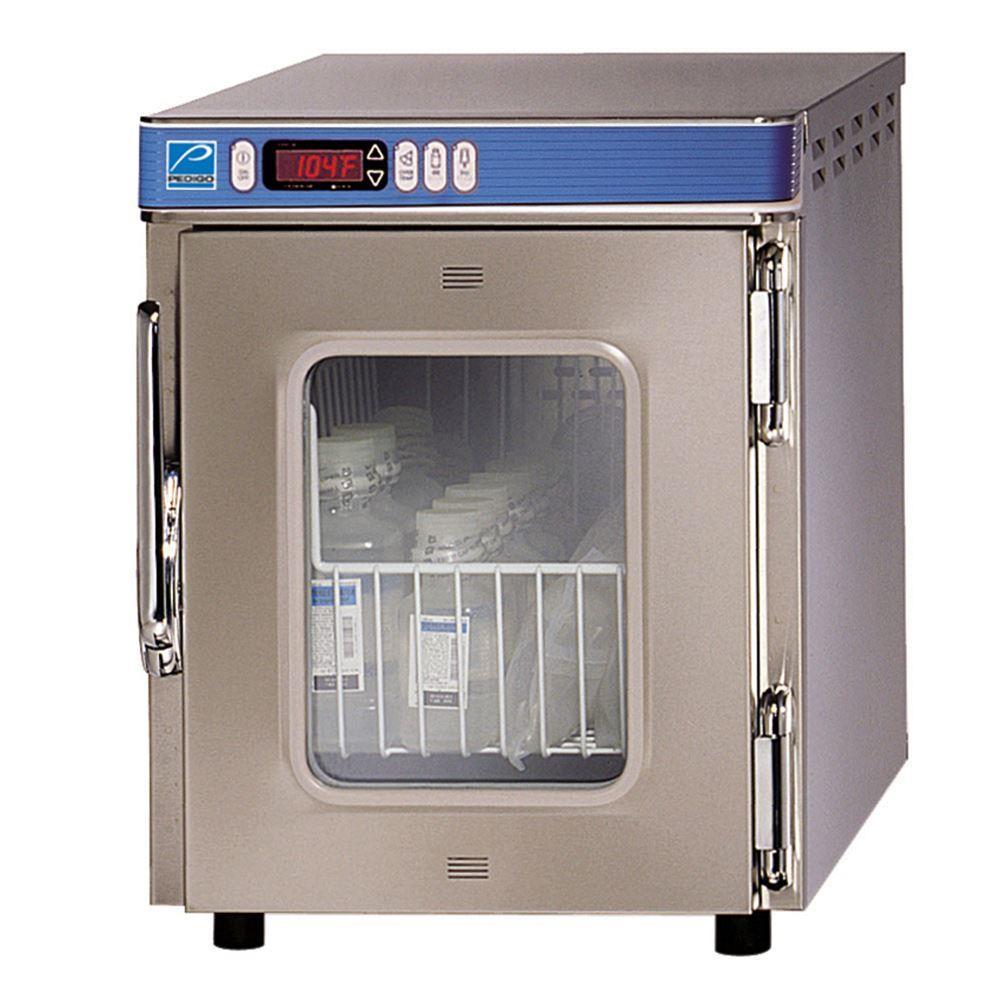 Warm fluid before use: Warming cabinet