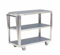 20 ACCESSORIES CATALOGUE GENERAL SURGERY 21 CURVED WIDTH EXTENSION (SINGLE) UNILATERAL STAINLESS STEEL ACCESSORIES TROLLEY 9906016 For OPT 70-80 - 90-100 -