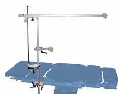 36 ACCESSORIES CATALOGUE ORTHOPAEDICS - TRAUMATOLOGY 37 PLATE FOR HUMERUS SURGERY LIGHT SHOULDER ARTHROSCOPY DEVICE 9906014 For back plate cod.